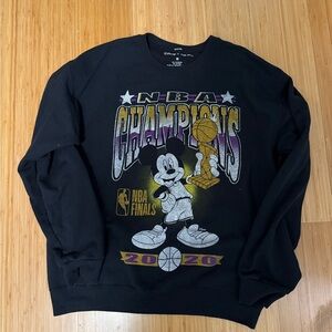 Disney x Junk Food Lakers Sweatshirt
